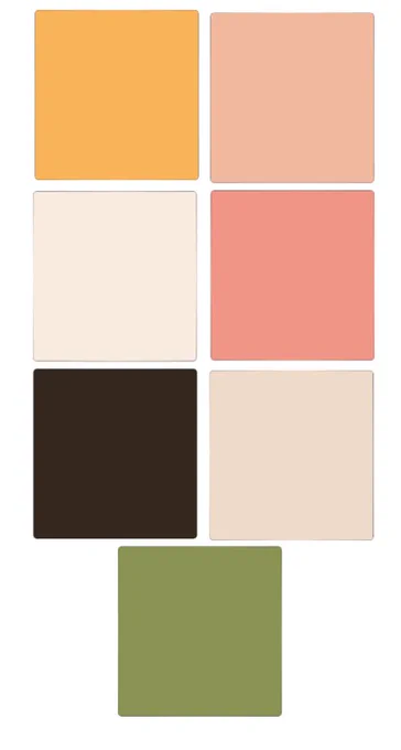 this colour palette is so pretty I am really tempted to use it again for other techno drawings 