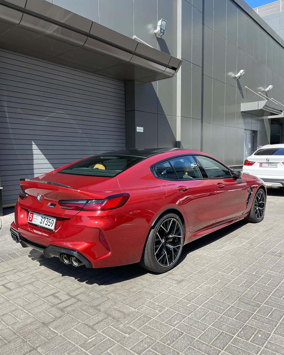 Carsinpixels Fast Four Door Coupe The New Motegi Red Bmw M8 Gran Coupe Competition Via Bmw Uae Ig