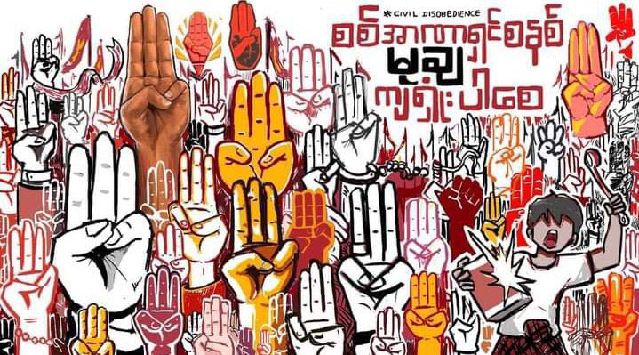 ဒီနေ့အတွက် tweet ရမယ့် စာသားတွေပါ pls retweet #HearOurVoiceOfMyanmar  #RespectOurVote