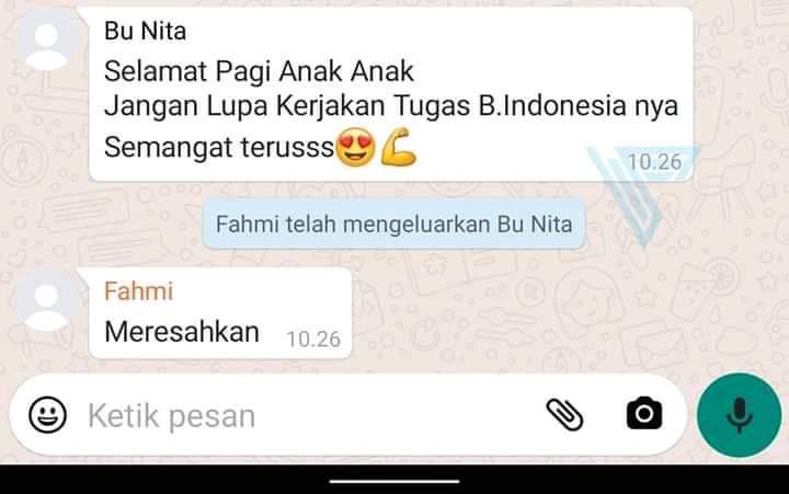 Oke, fahmi sepaham denganku