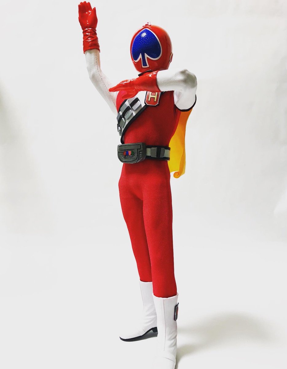 ミギノミミ スペードエース完成しました 足も気持ち短くして アカレンジャーと一緒に並ぶといい感じ ジャッカー電撃隊 スペードエース アカレンジャー T Co S4q0wmrpbj Twitter