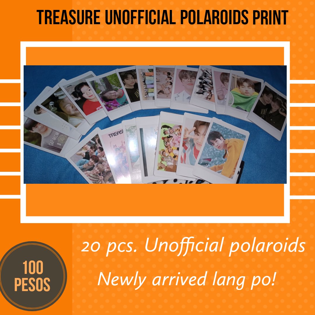ChinSunShoppe's tweet photo. [ Helping a Friend ]

TAKE ALL FOR 1000 PESOS ONLY!
[ With inclusions (including chapter three official poster)]

Treasure chapter one black version unsealed [ hindi lang napicturan ]

Treasure chapter two black and white version album unsealed

20 pcs Unofficial polaroid prints https://t.co/dcbw7EO9pl