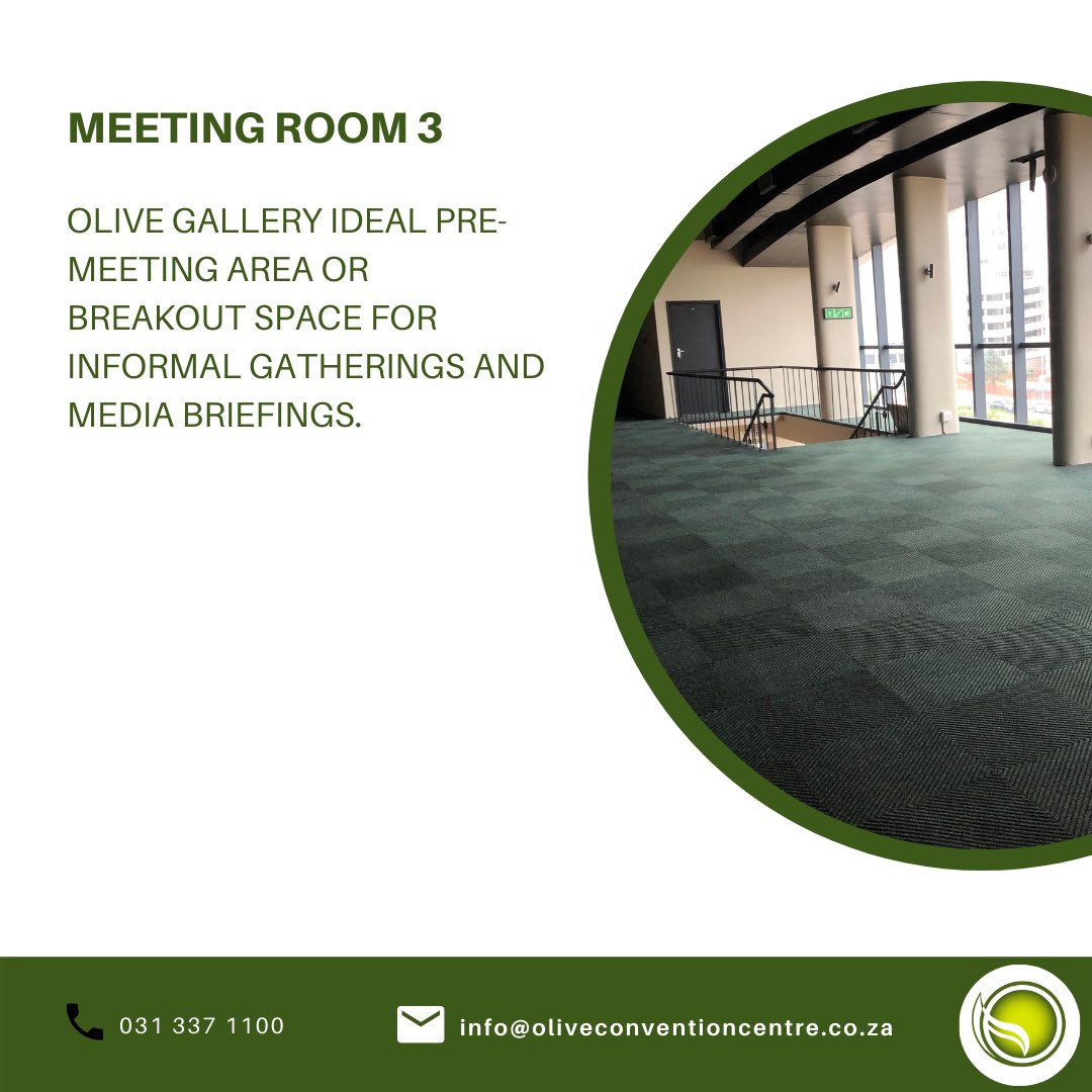 OliveConvention's tweet photo. MEETING ROOM 3

#iamolive #oliveconventioncentre #oliveadvertise #events #meeting #meetingprofs #meetingvenue #venuefinding https://t.co/CnIUwakYNT