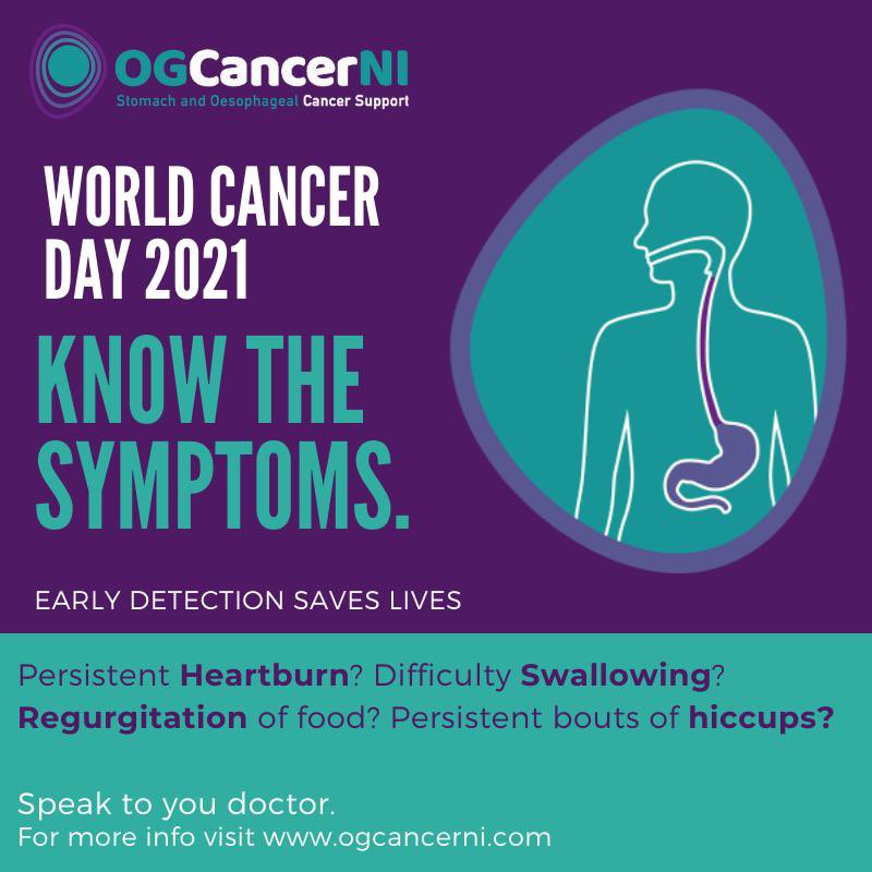 OGCancerNI's tweet photo. #worldcancerday2021 
#IAmAndIWill
#OGCancerNI
#CatchitEarly https://t.co/iFHS49IKgc