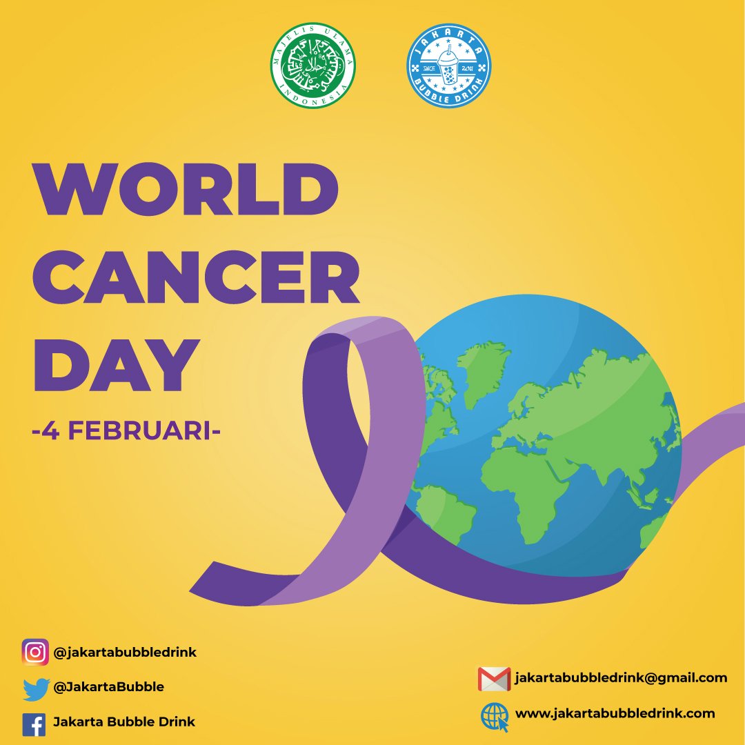 Tetaplah bersikap positif, rileks dan hindari berbagai hal yang membuat kamu menjadi lebih stress.
World Cancer day, We can i can!
--
#cancerday #worldcancerday #cancer
