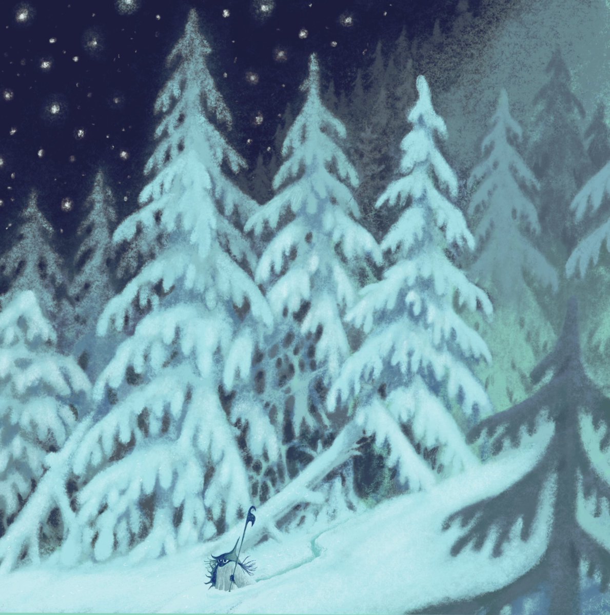 moonlit stroll