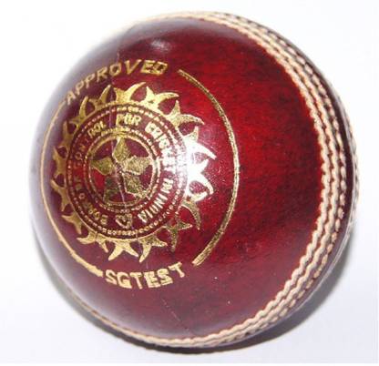 The England Series at home will be played with the New Variant of SG Ball. The ball will now have a more pronounced seam. The cork used inside the ball will be harder and it will have a darker shade of red. 1/3