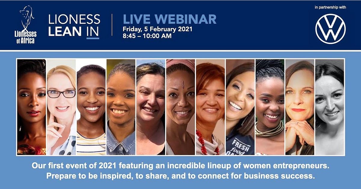 One more day to go to #lionessleanin!!
Can't wait to connect with these amazing women. Thank you <a href="/lionessesA/">Lionesses of Africa</a> <a href="/VolkswagenSA/">VolkswagenSA</a>

Join us and book your FREE ticket now eventbrite.com/e/lioness-lean…
#womenentrepreneurs #furthertogether #yellowowl #podcasts #interpreter #SASL