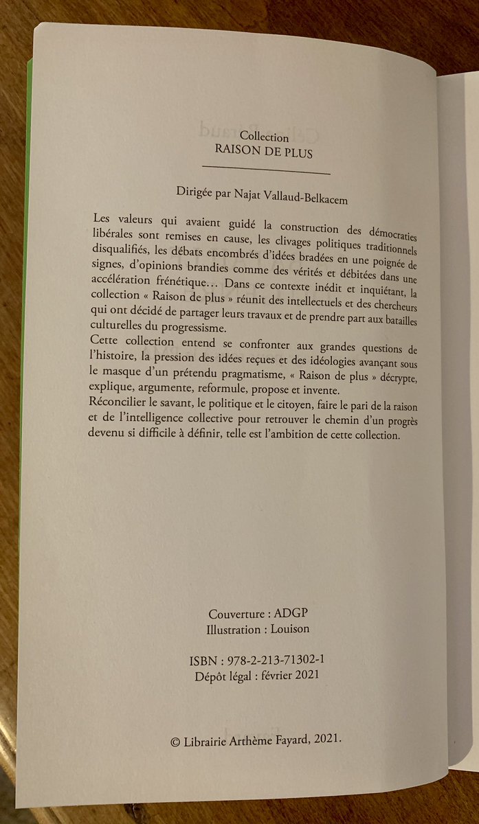 najatvb's tweet photo. A propos de ce «tranquillement» @ellensalvi ne ratez surtout surtout pas la publication, le 10 février prochain, du dernier né de la collection #RaisonDePlus: «La bataille du genre» par l’excellente Céline Béraud #PMApourtoutes @EditionsFayard @EHESS_fr
https://t.co/VICXRVe5ad https://t.co/r0NLIdbEiC