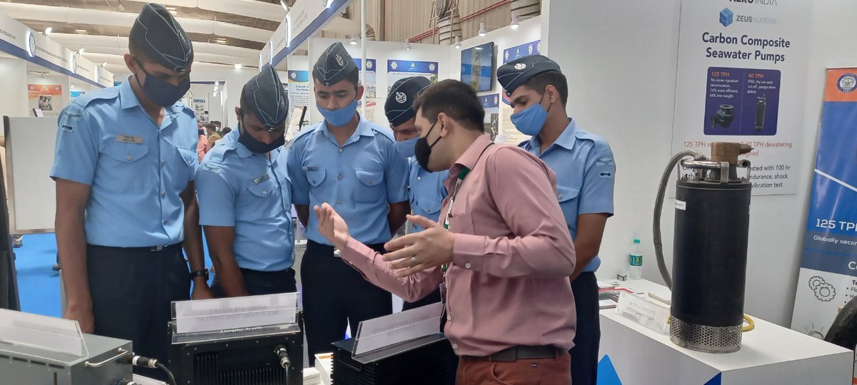 investindia's tweet photo. The Technology Development Fund team showcased the latest innovative &amp; disruptive technologies for defence applications at the @AeroIndiashow ! 🛩️✈️

#InvestInIndia #AeroIndia2021 https://t.co/BrsWmLuV3E