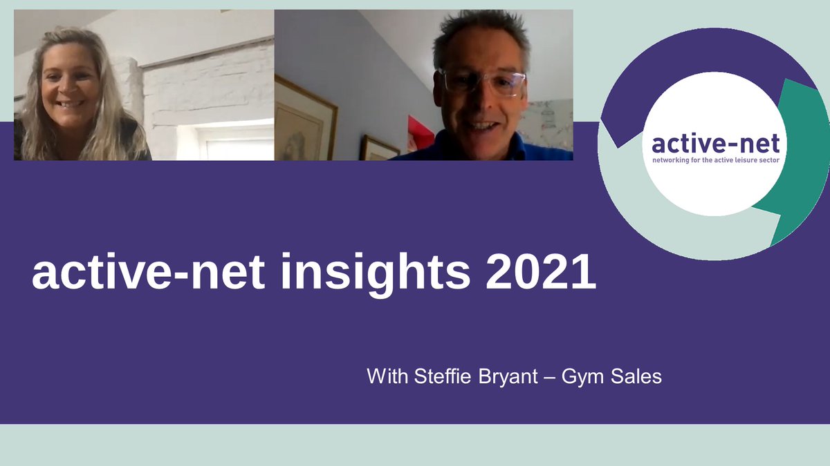 active-net insights shares GymSales with Steffie Bryant thoughts on our event and the opportunities technology can give to capture leads and opportunities across your communities. youtu.be/9iI6C1HBVV4 join us at active-net contact davidmonkhouse@leisure-net.org