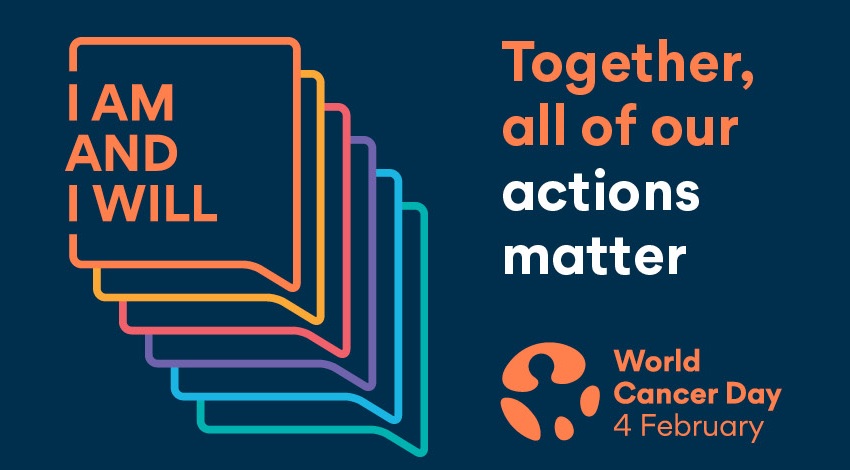 World Cancer Day. Prevention, Early Diagnosis, Effective therapy. Together we can!! #worldcancerday2021