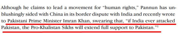 Supposedly SJF offered PM Imran Khan during the Indo-China land dispute, if India ever attacks Pak, Pro-Khalistani will support Pak. Go through the news here- https://www.oneindia.com/india/referendum-2020-action-against-khalistan-sympathiser-sjf-was-need-of-the-hour-2917578.html3/6