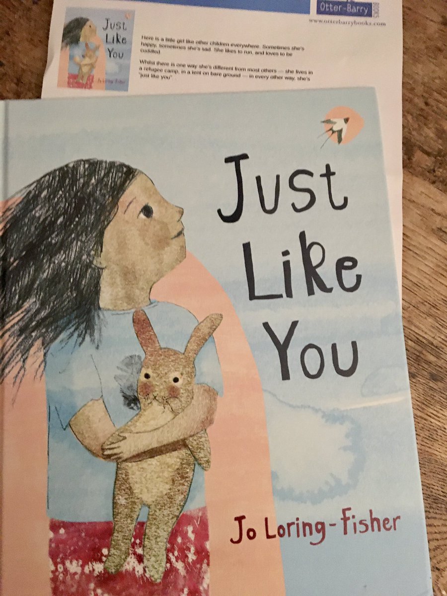Happy publication day To Just Like You. Highly recommend this beautifully illustrated story. A perfect sharing story encouraging #empathy &amp; understanding of other children’s lives. A great video below from <a href="/JoLoringFisher/">Jo Loring-Fisher</a> about the background &amp; making the book &amp; short reading
