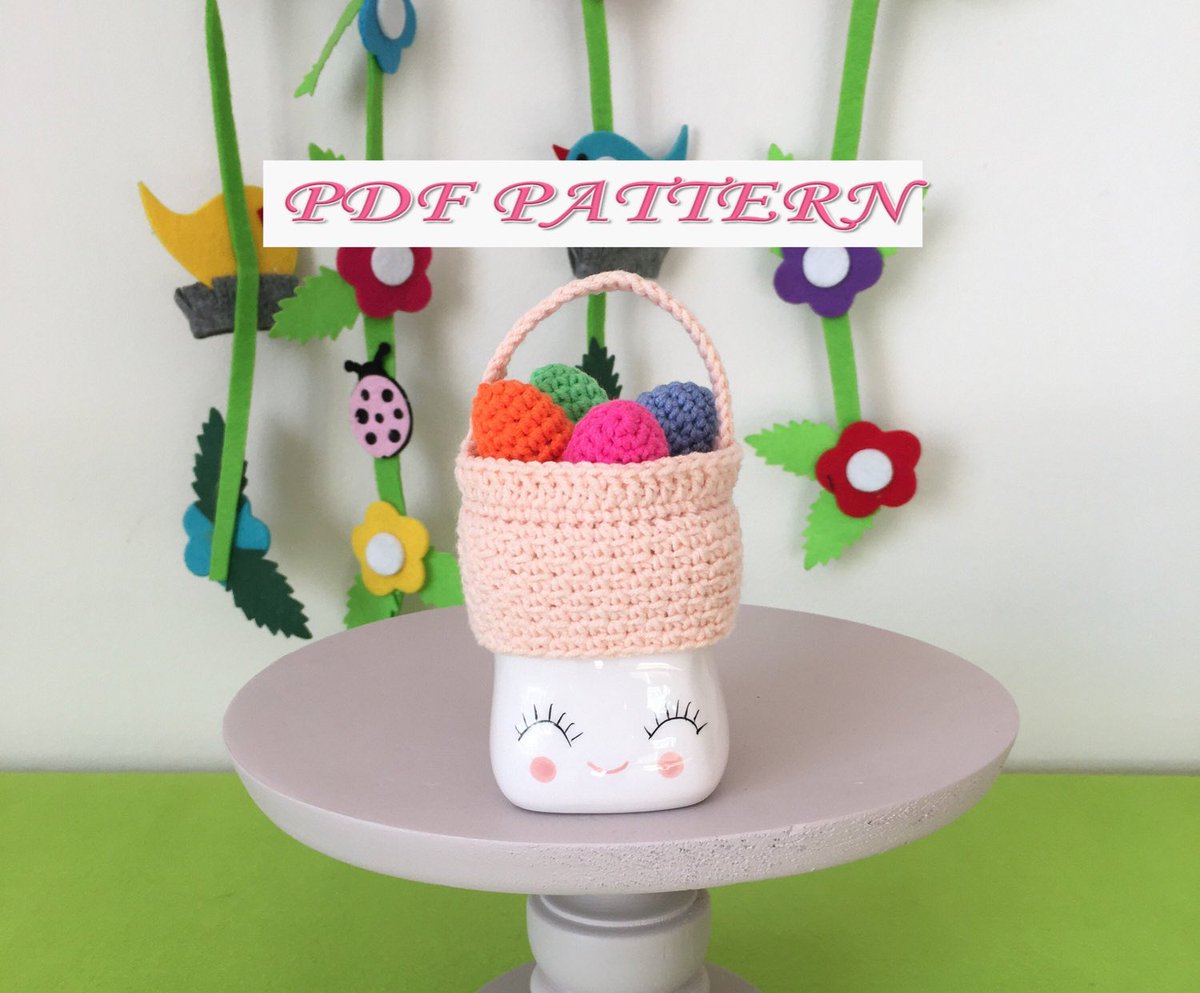 BBhandmadecraft's tweet photo. CROCHET PATTERN Marshmallow mug Easter hat  #easter #crochet #marshmallowmughat #tieredtraydecor  https://t.co/mkVYN6aPCS https://t.co/OkTd6N30cj