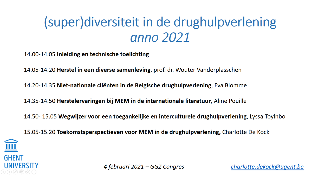 charlotte_kock's tweet image. #GGZcongres deelnemers die nog niet weten wat te doen om 14u: have a blast and join us om 14u tijdens het symposium 'superdiversiteit in de drughulpverlening 2021' @VVGGvzw @WoutVanderplass @EvaBlomme @ugent 👇😀