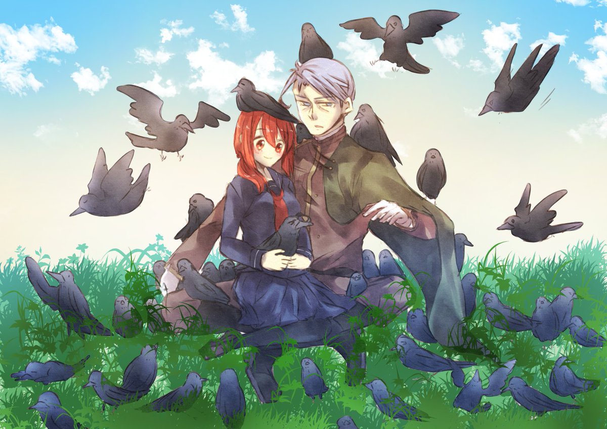 いいねきた数だけからあさにカラス乗せる のイラスト マンガ コスプレ モデル作品 1 件 Twoucan