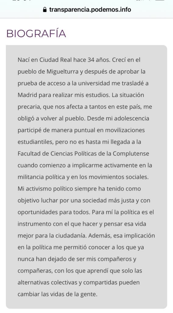 Tonicanto1's tweet image. María Teresa Arévalo, la niñera de Irene Montero, forma parte del Consejo Estatal de Podemos.

Formación: bachillerato.
Profesión: activista.
Experiencia laboral: ninguna.
Jefa gabinete de Irene Montero.
Sueldo: 52.000 euros anuales.

Cuida niños. La pagas tú.