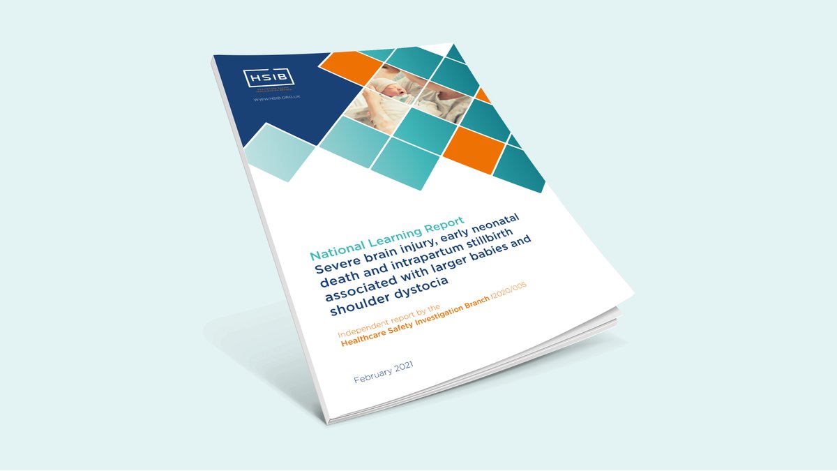 Our latest maternity national report highlights that larger than average babies are at increased risk of nerve damage, brain injury or death when their shoulders get stuck during birth. Download the report here&gt;&gt; hsib.org.uk/investigations… #patientsafety #NHS