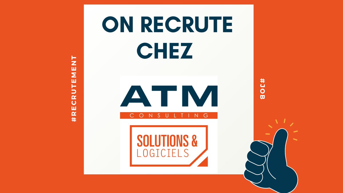 atm_consulting's tweet image. 🤩On recrute ! 🤩
Vous souhaitez rejoindre une Team dynamique ?
Et le code n&apos;a pas de secret pour vous ?
Ne seriez-vous pas celui ou celle que l&apos;on recherche !? 🕵️‍♀️
Pour plus d&apos;informations rdv sur : atm-consulting.fr/qui-sommes-nou…

#recrutement #job #atmconsulting #valence #onrecrute