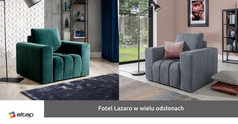 MebleEltap's tweet photo. Niezależnie od tego, jaki kolor przewodni masz w swoim salonie – fotel Lazaro odnajdzie się w nim idealnie. Jest dostępny w wielu kolorach i pasuje do niezliczonej ilości aranżacji. Sprawdź sam! https://t.co/VKvnfFzjcu
