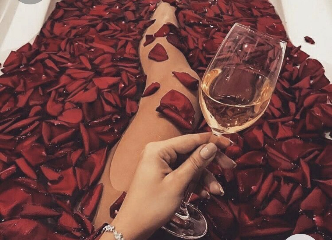 Go to gocheganas Or any cute lodge. Or any cute AIRBNB. Fill the bath tub with rose petals Make a home cooked meal and create cocktails.