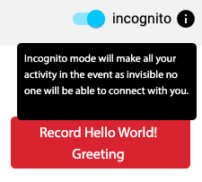 Likely a lot of others that aren't showing up as well. There is an incognito mode for those who want to keep their registration for the conference private.