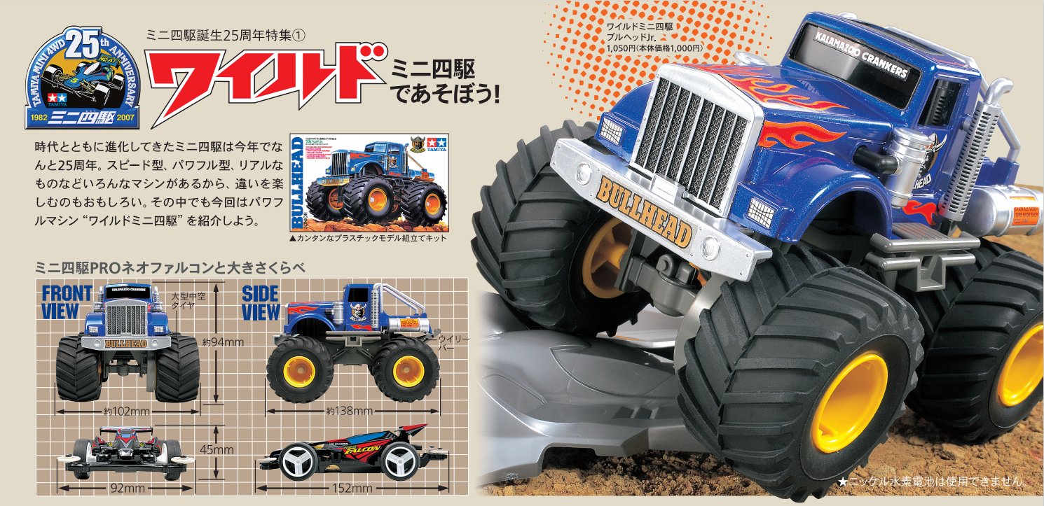 ワイルドミニ4駆 モンスタービートルJr.【ほぼ最後期生産品】 ワイルドミニ4駆 モンスタービートルJr.【ほぼ最後期生産品