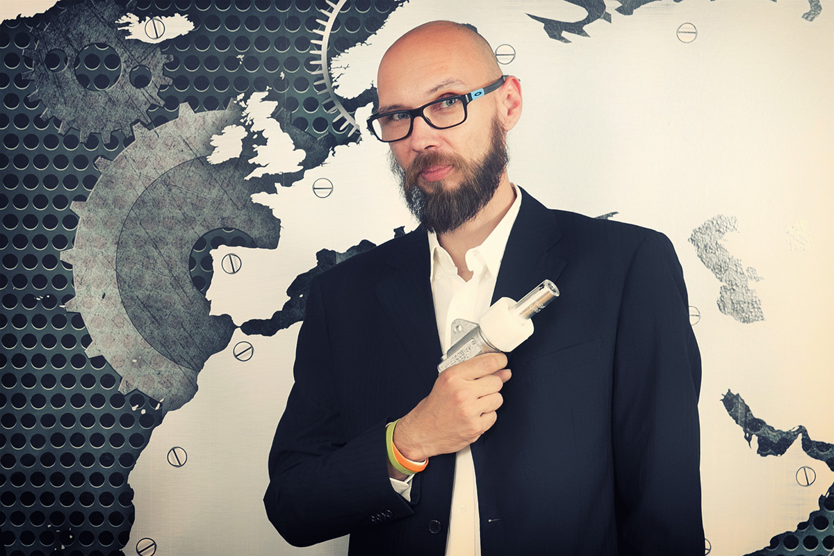 [MEET THE TEAM] One of the main ideators of our brand is Sebastian, our Marketing manager. He was one of the first to juggle with the idea of starting a separate brand dedicated to 3D printing and is the creative soul behind all the Addiblast visuals. 
#meettheteam #addiblast