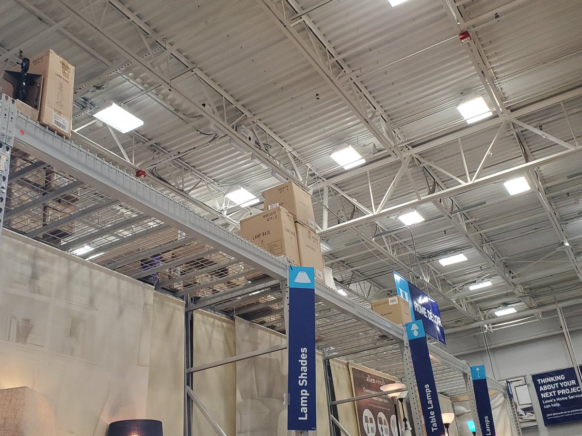 Love my clean overheads!!!!!