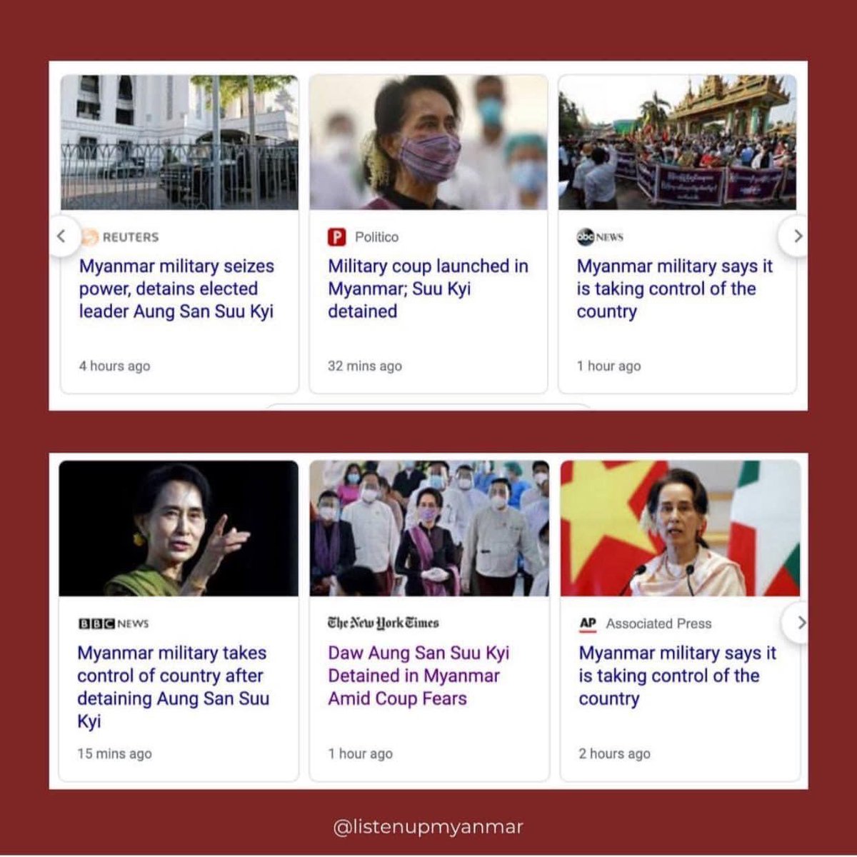 KONation_'s tweet photo. We are not agree with the current move and strongly condemn Myanmar military coup over people elected government. We want democracy. We do not accept the re-appointment of the government at all.

#HearTheVoiceOfMyanmar
#RespectOurVotes https://t.co/srP7TwdkQD