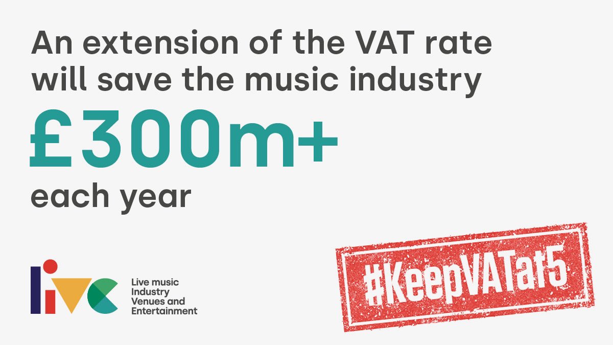 Of all the industry’s current asks of our Government, keeping the VAT rate on tickets at 5% for the next 3 years will make the single biggest impact to the sectors recovery. (2/9)