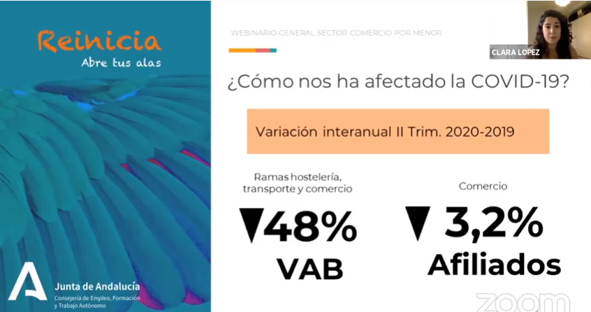 aemprende's tweet photo. 📊 Clara López, de @Barrabesbiz, nos da a conocer tendencias, valoración, escenarios futuros, exigencia tecnológica y claves Sector 🛍️ #Comercio al por menor

🧚‍♀️ #REINICIA🔄#zonaRESET

📺 https://t.co/003QPyOzeZ

@LorenaGarridoS2 @comercioAND @cherubinahats @Apparentia @rosasiles https://t.co/9mVHOlu1Kw