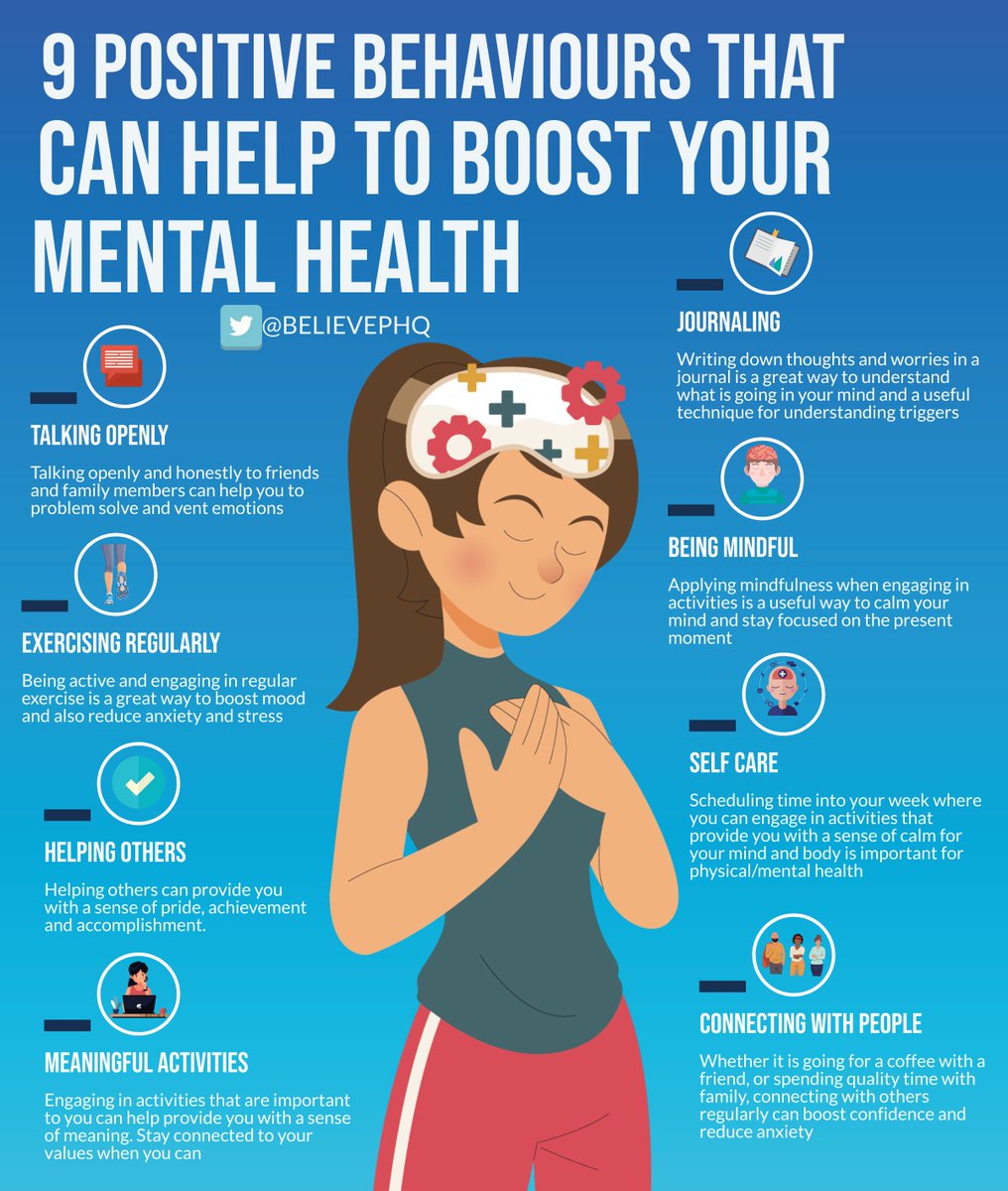 To support #TimetoTalk day we are giving away some free mental health infographics. Download your free pack here now believeperform.com/mental-health-…