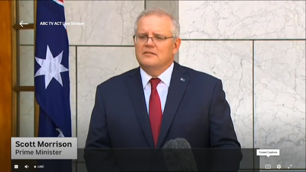  #ScottyTheAnnouncer looks to have switched sides today, opting for an ALP red tie rather than usual Liberal light blue. Even with his suit jacket buttoned he looks like his BMI is creeping up. Time to join Freedom Boy for a jog?  #GenderBalancingClothingCommentary  #ABCcanberra