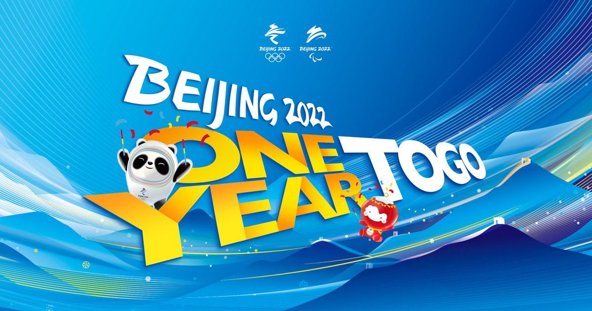 🎊We are excited to celebrate our one year to go milestone with the world! Bing Dween Dween🐼 &amp; Shuey Rhon Rhon🏮 are looking forward to welcoming you.
#WeAreReady #OneYearToGo