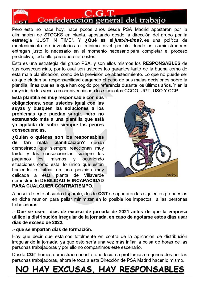 Hoja del jueves 4 de febrero de 2021