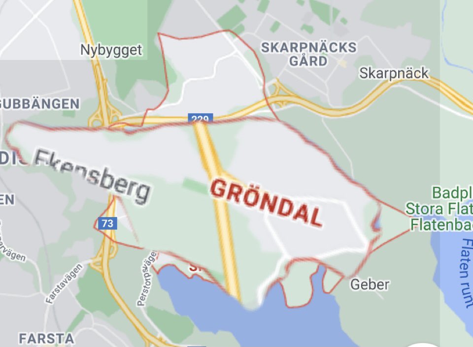 BREAKING NEWS: Stockholmsförorterna Sköndal och Gröndal har bytt plats. Stadsplanerare i Sthlm: ”Vi har planerat detta länge och har vägt fördelar med nackdelar.”