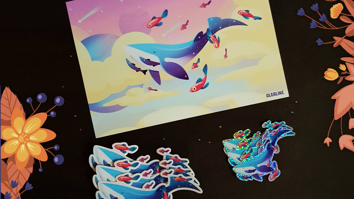 Alcaline_'s tweet image. 🐋✨La collection Baleine Céleste est disponible sur ma boutique !✨🐋

Plusieurs options disponibles, vous pouvez choisir parmi le print et/ou les stickers ! 

➡️etsy.com/fr/listing/956…

un RT pour donner un coup de pouce ?❤️