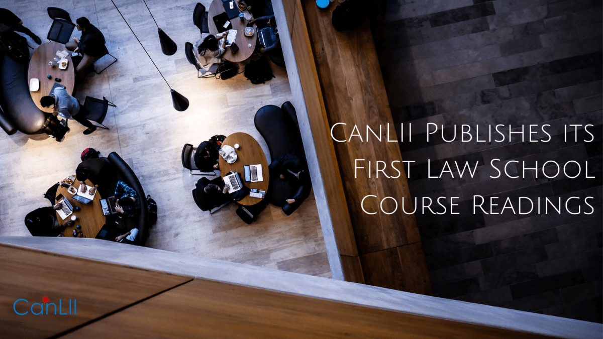 CanLII's tweet photo. CanLII is pleased to announce the addition of law school course readings to our commentary collection! An Introduction to Civil Procedure: Readings, by @WindsorLaw  Professor @NoelSemple is now available on CanLII. https://t.co/3drxN4lTbQ https://t.co/rf94jEIe8d