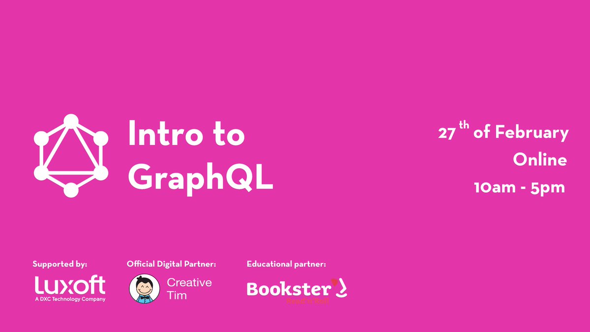 JSLeague_ro's tweet image. The rumors are true... Today we’re launching this amazing workshop!
Find out how GraphQL works in depth what makes it so awesome. 🤟
Join us at JSLeague - Intro to GraphQL Online Workshop
You can register here
📣 ove.ro/jsleague-intro…
#graphql #javascript #javascriptislife