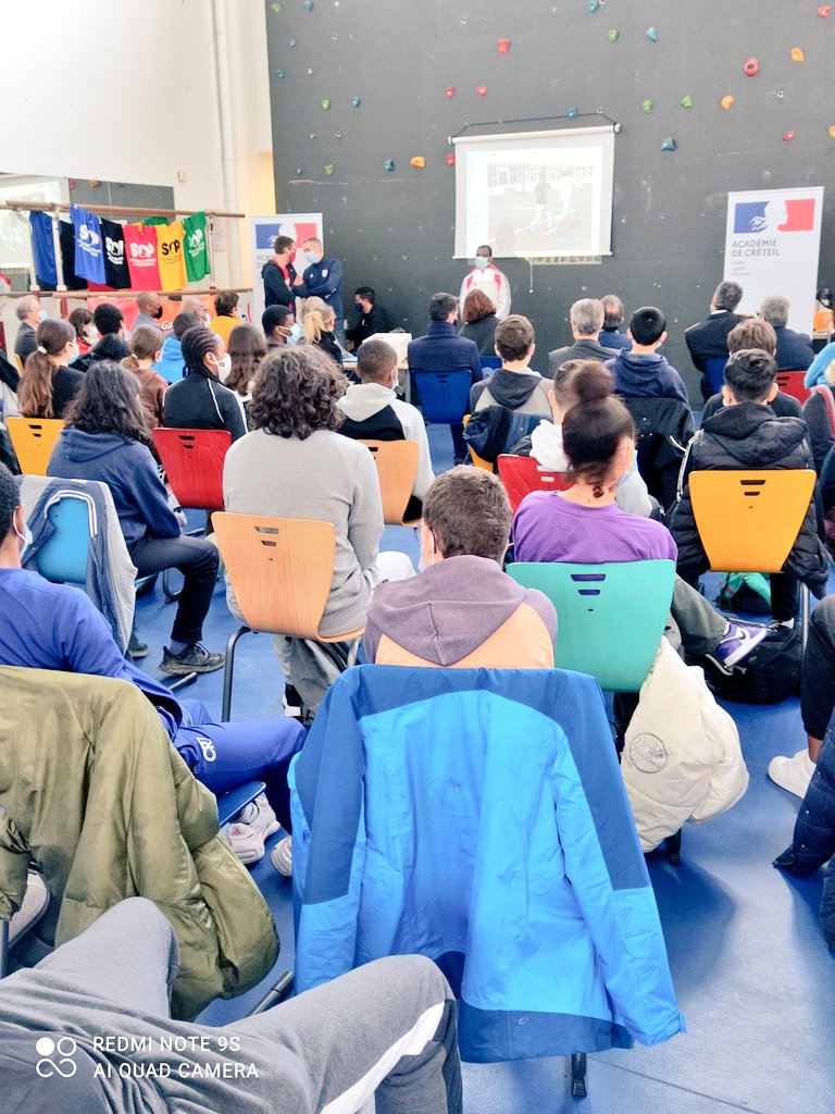 UNSS CRETEIL (@creteil_unss) on Twitter photo Quand 1️⃣ champion <a href="/ala_dj/">Aladji Ba</a> 🏆 et son guide <a href="/FRAparalympique/">Comité Paralympique et Sportif Français</a> viennent à la rencontre des élèves @UNSS93 <a href="/AsGagny/">AS Neruda Gagny</a> pour une présentation de leurs parcours #Handicap <a href="/CRIFH/">Comité Régional Île-de-France Handisport</a> 👏
#SportPartagé 🏃 <a href="/AcCreteil/">Académie de Créteil</a> #EcoleInclusive une place pour tous <a href="/s_cluzel/">Sophie Cluzel 🇨🇵🇪🇺</a> <a href="/RoxaMaracineanu/">Roxana Maracineanu</a> <a href="/seinesaintdenis/">Département de Seine-Saint-Denis</a> Quand 1️⃣ champion <a href="/ala_dj/">Aladji Ba</a> 🏆 et son guide <a href="/FRAparalympique/">Comité Paralympique et Sportif Français</a> viennent à la rencontre des élèves @UNSS93 <a href="/AsGagny/">AS Neruda Gagny</a> pour une présentation de leurs parcours #Handicap <a href="/CRIFH/">Comité Régional Île-de-France Handisport</a> 👏
#SportPartagé 🏃 <a href="/AcCreteil/">Académie de Créteil</a> #EcoleInclusive une place pour tous <a href="/s_cluzel/">Sophie Cluzel 🇨🇵🇪🇺</a> <a href="/RoxaMaracineanu/">Roxana Maracineanu</a> <a href="/seinesaintdenis/">Département de Seine-Saint-Denis</a>