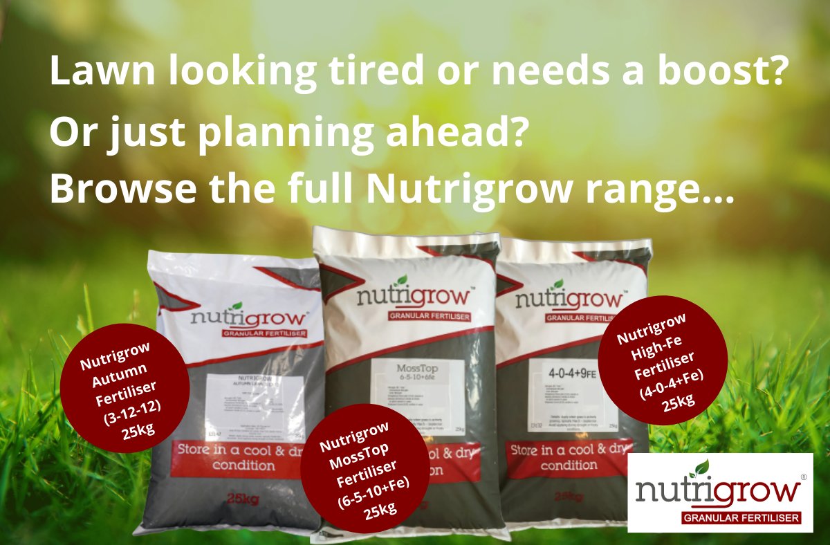AgrigemLtd's tweet photo. Is your lawn looking tired or in need of a boost? Or maybe just planning ahead ?
Browse our Nutrigrow guide: https://t.co/0ORNLiWnfg
โข Late Winter treatments
โข Moss control
โข Early Spring kick start
#mosscontrol #latewinter #lawncare #wintertreatments #agrigem https://t.co/yzvJ74O1n8