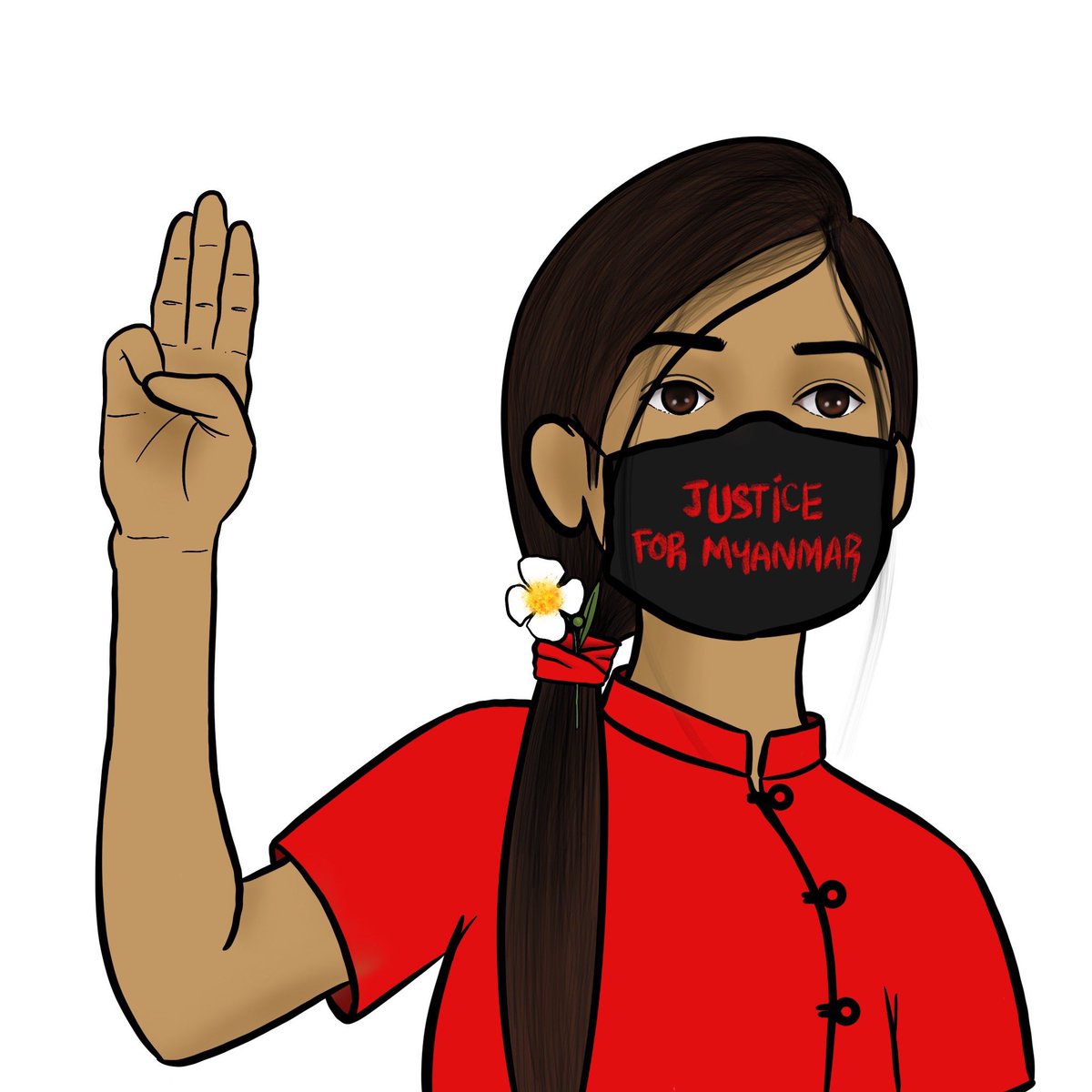 This moment is very important for the future of all of us.We only need justice, so we will fully support our leaders we want. We believe we can do it!! Stay Safe and keep fighting!!! 

#HearTheVoiceOfMyanmar #RespectOurVotes