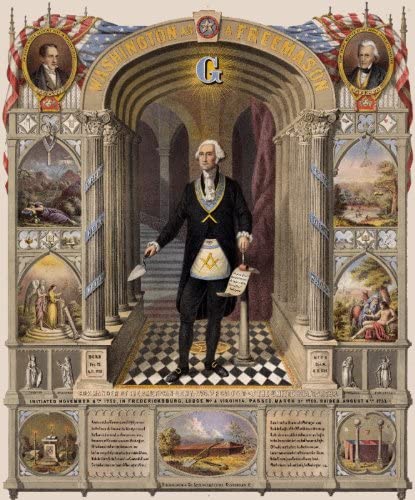4More Washington.....The Apotheosis of Washington depicts George Washington sitting amongst the heavens in an exalted manner, or in literal terms, ascending and becoming a god with other Pagan gods he was illuminated (illuminati - Lucifer).