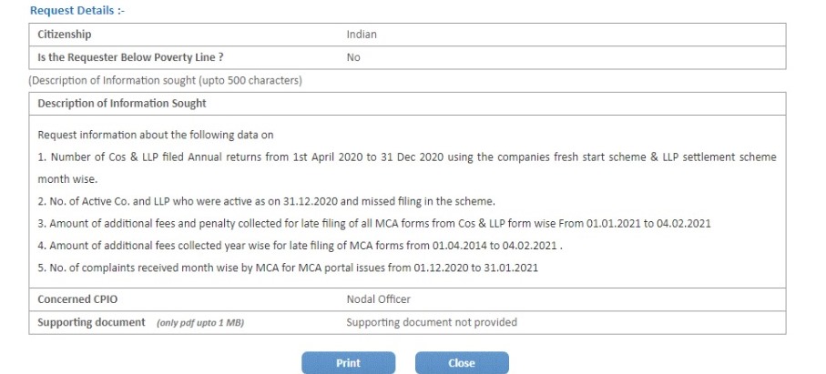 Filed my first RTI Application EVER...
#extend_cfss_llpss