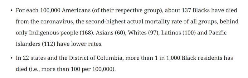 This from APM's Color of Coronavirus Project... [ https://www.apmresearchlab.org/covid/deaths-by-race#counts-over-time]