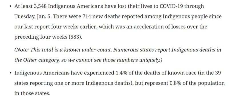 This from APM's Color of Coronavirus Project... [ https://www.apmresearchlab.org/covid/deaths-by-race#counts-over-time]