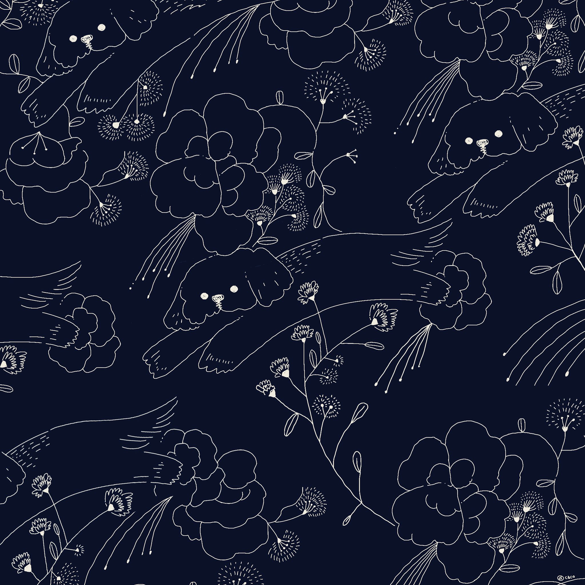 Caco イラストレーター ワン パターン イラスト ペキニーズ 可愛い柄 T Co Rvl8zyobxn Twitter