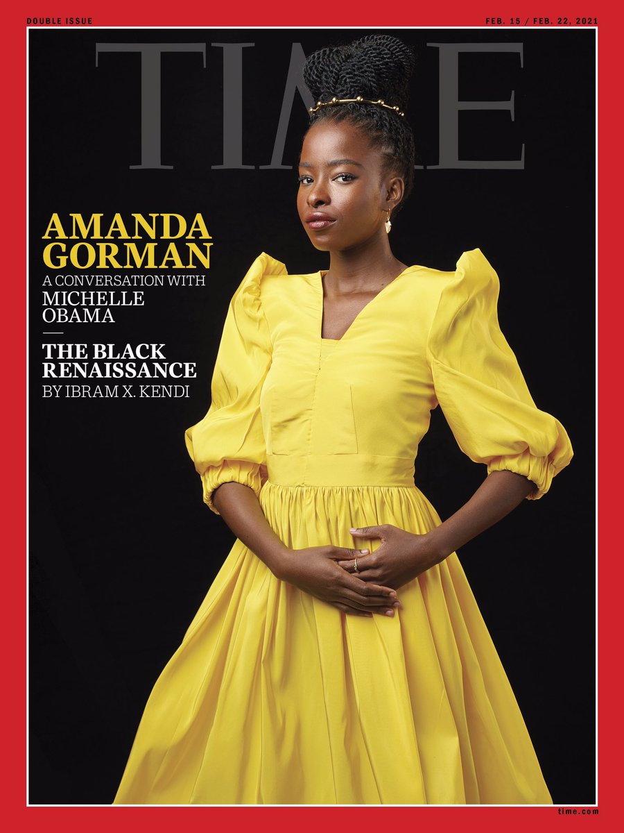 New TIME MAGAZINE cover ❤️
#AmandaGorman #BlackRenaissance